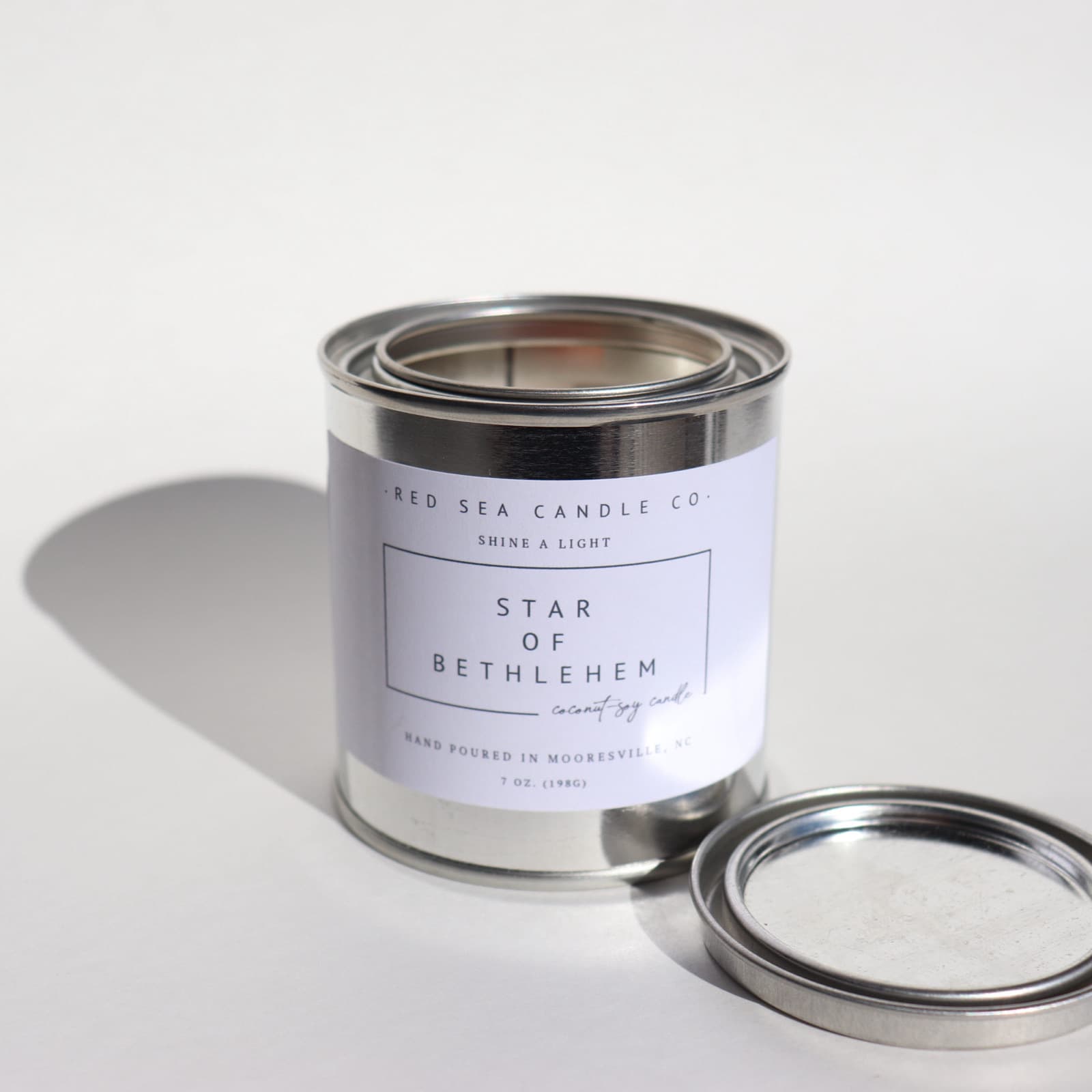 Star of Bethlehem candle, 7 oz